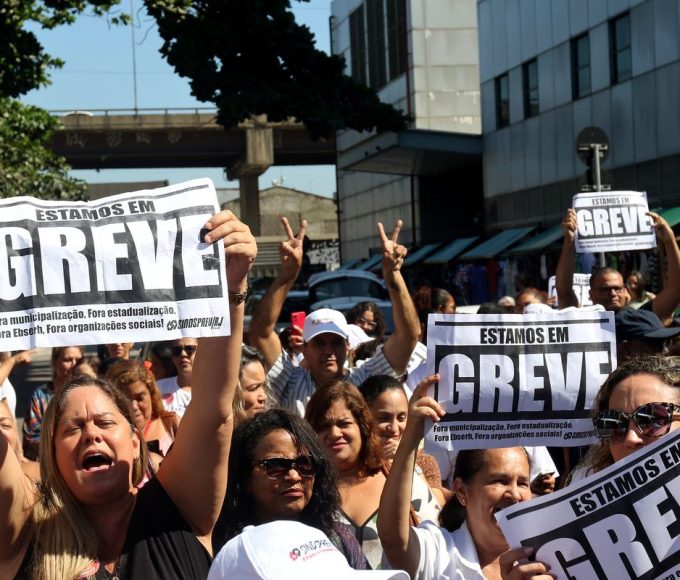 Servidores de hospitais federais no Rio reivindicam aumento salarial