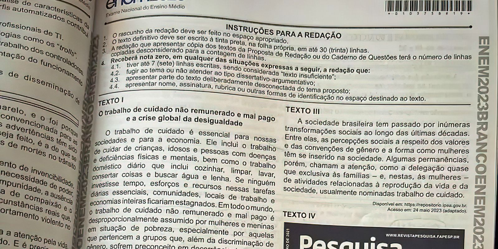 Inep lanca cartilha da redacao Enem confira ja